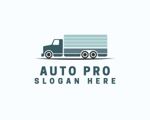 Removalist - Logistics Truck Transportation logo design