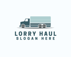 Lorry - Logistics Truck Transportation logo design