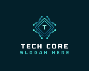 Software Cyber Technology logo design