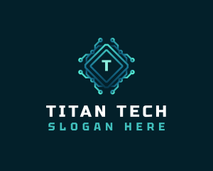 Software Cyber Technology logo design