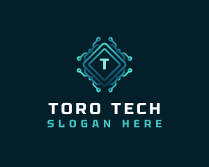 Software Cyber Technology logo design