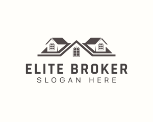 Broker - Residential Broker Realty logo design