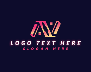 Professional - Elegant Creative Letter N logo design