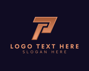 Corporate - Professional Marketing Letter P logo design