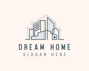 House - House Property Building logo design