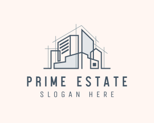 Property - House Property Building logo design