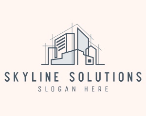 House Property Building logo design