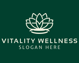 Lotus Wellness Salon logo design