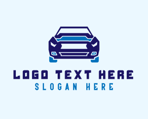 Blue Race Driver logo design