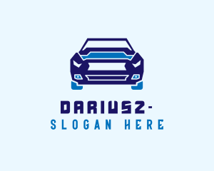 Blue Race Driver Logo