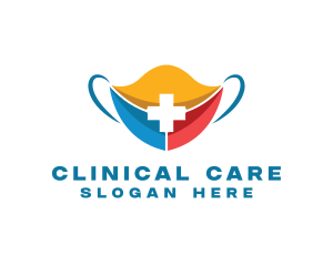 Medical Clinic Face Mask logo design