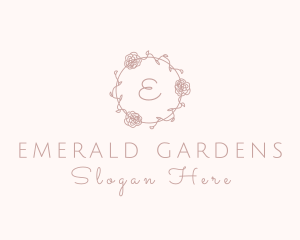 Rose Vine Decor logo design