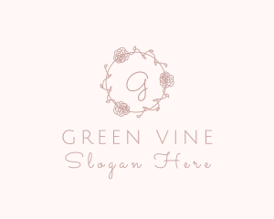 Rose Vine Decor logo design