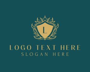 Victorian - Shield Wreath Law Firm logo design
