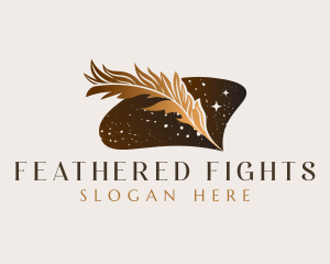 Quill Feather Publication logo design