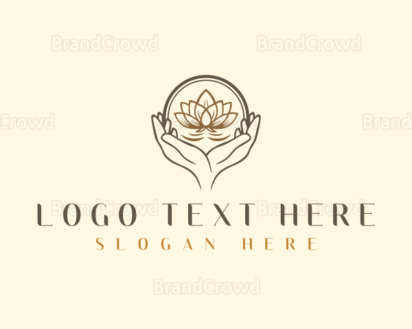 Lotus Hand Wellness Logo