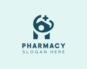 Medical Center Pharmacy logo design