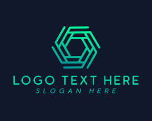 Studio - Hexagon Tech Company logo design