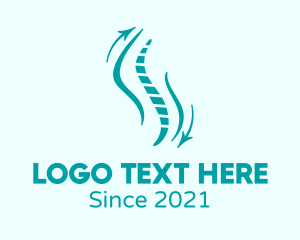 Bone - Spinal Cord Treatment logo design