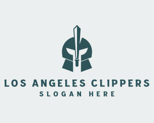 Spartan Knight Soldier Logo