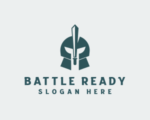 Soldier - Spartan Knight Soldier logo design