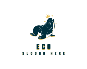 Wild Walrus Zoo Logo