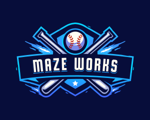 Baseball Sport Tournament logo design