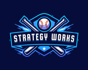 Baseball Sport Tournament logo design