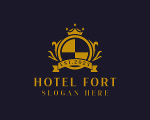 Royal Crown Hotel logo design