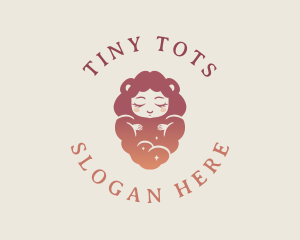 Babysitter - Baby Cloud Nursery logo design