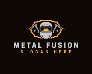 Welder - Industrial Steel Welder logo design