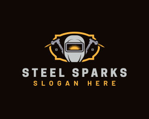 Welder - Industrial Steel Welder logo design