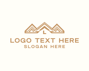 Roof - Residential Roofing Contractor logo design