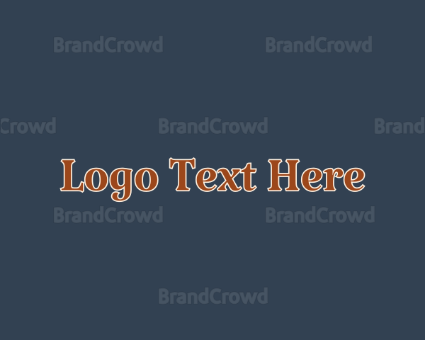 Generic Retro Brand Logo