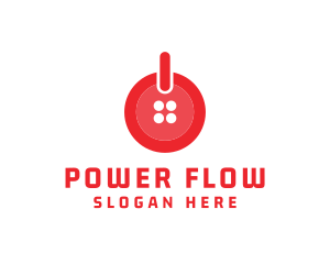 Power Button Switch logo design