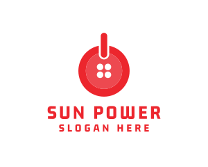 Power Button Switch logo design