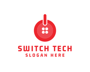 Switch - Power Button Switch logo design