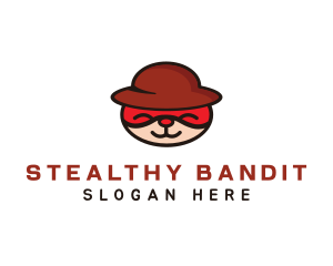 Thief - Cute Stuffed Toy Hat logo design