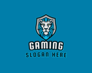 Wild Lion Gaming logo design