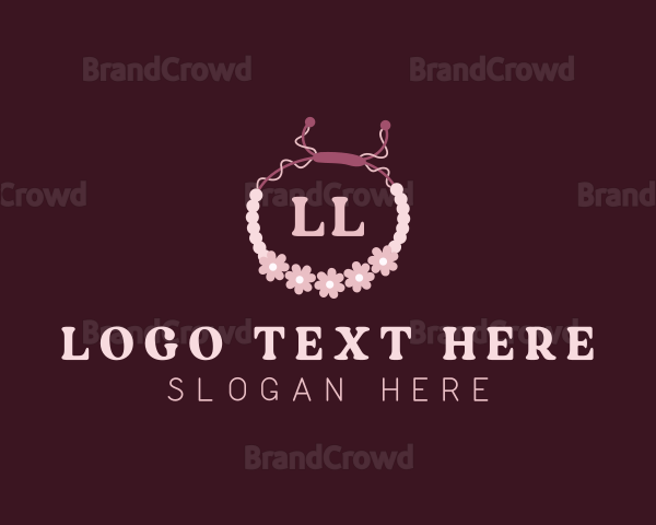 Floral Beads Bracelet Logo