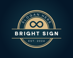Sign - Infinity Symbol Sign logo design