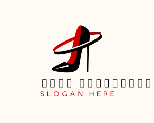 Stiletto Heel Fashion Logo