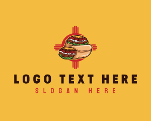 Cider Doughnut - Burrito New Mexico logo design