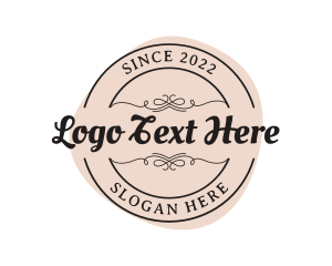 Yoga - Elegant Feminine Spa logo design