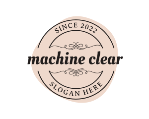 Clean - Elegant Feminine Spa logo design