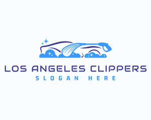 Automotive Car Wash Cleaning Logo