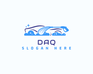 Automotive Car Wash Cleaning Logo