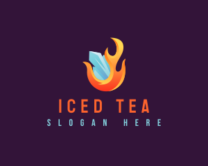 Flame Ice Thermal logo design