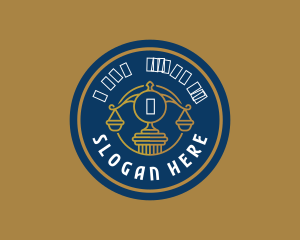 Justice - Legal Prosecutor Scale logo design