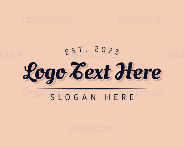 Generic Boutique Business Logo